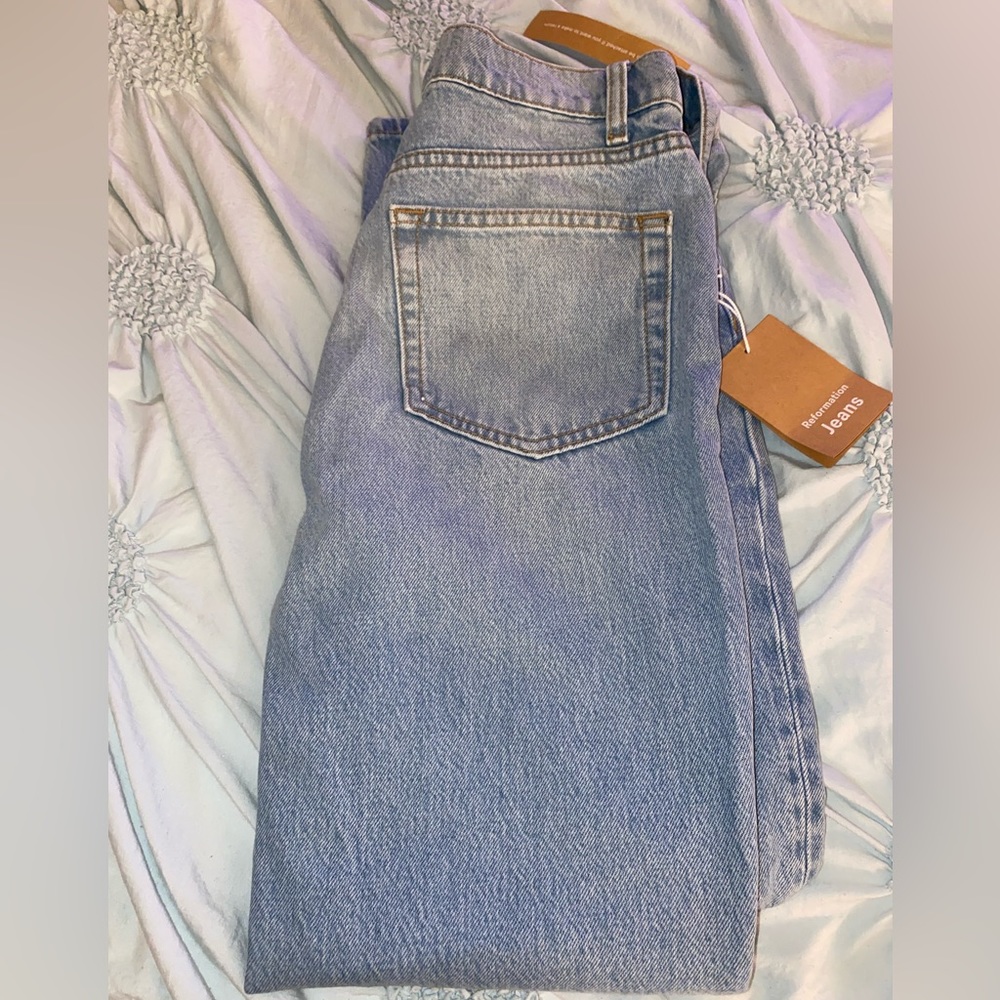 Cynthia High Rise Straight Jeans in the color “Tahoe” - Picture 7 of 7